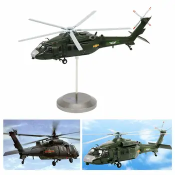 1/72 de China 20 Armadas Helicóptero Exhibición de Stand Decoración de la Oficina