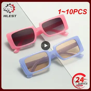 1~10PCS las Mujeres de la Vendimia de gran tamaño Cuadrado de Conducción Gafas de sol 2021 de la Moda de Gafas de Sol de Diseño más Nuevo Marco Grande Tonos degradados UV400