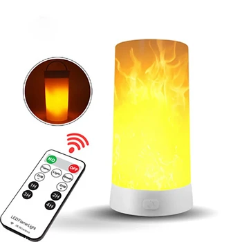 2023 Nuevo USB LED de la Llama de la Lámpara Simulado Efecto de la Llama de la Luz de Fuego Atmósfera de Luz de la Decoración de Interiores Para el Amigo Don
