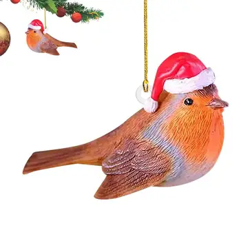 2D Acrílico Colgante Colgante de Navidad Para los Pequeños Y simpáticos Animales Árbol de Navidad Decoración coqueta Casa de Vacaciones Decoración del Partido