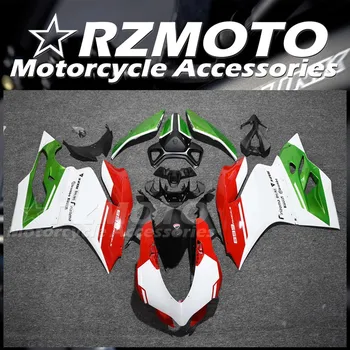 4Gifts Nuevo ABS Carenado de la Motocicleta Para la Ducati 1199 899 Panigale 2012 2013 2014 2015 2016 Inyección de Carrocería, Kit Personalizado Rojo Verde