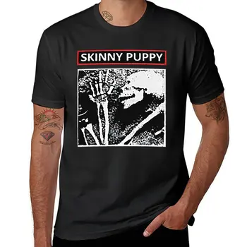 De las nuevas Mujeres Hombres Canadiense Skinny Industrial Cachorro Grupo de Regalos Para los fans de la Película T-Shirt de anime ropa tees negro t-shirts para hombres