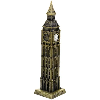 El Big Ben Modelo Decorativo De La Construcción De Esculturas De Resina De Arquitectura De Mesa Clockations