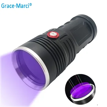 GM 60W Linterna ULTRAVIOLETA 365nm Detector Ultravioleta Para el Curado UV Pegamento Mascota Manchas de Orina de chinches de cama Escorpiones de Monitoreo Ambiental