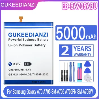 GUKEEDIANZI para Samsung Galaxy A70 A705 SM-A705 A705FN SM-A705W Teléfono de la Batería EB-BA705ABU 5000mAh Batería de Herramientas Gratuitas AKKU