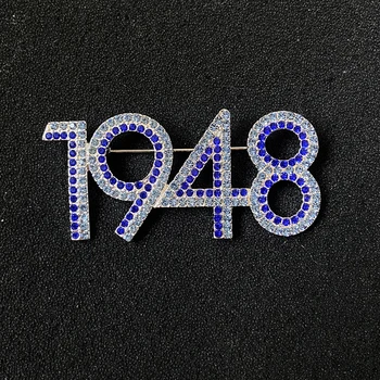 La Asociación de trabajadoras Sociales de Metal Número de 1948 broche