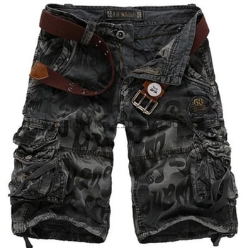 Nueva Sueltos Pantalones Múltiples Bolsillos de los Hombres Camouflage Cargo Shorts - Alta Calidad - Hombres de la Moda de pantalones Cortos de Aliexpres Smonopoly