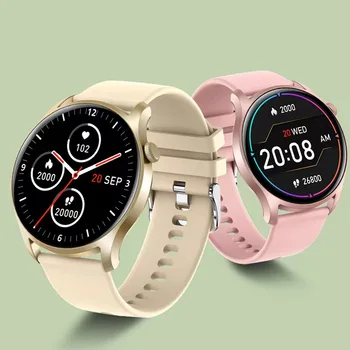 Nuevo Reloj Inteligente Ultra-delgada Pantalla de alta definición del Ejercicio de la Aptitud de la Frecuencia Cardíaca Sueño de Monitoreo de los Hombres y las Mujeres de la Moda de Smartwatch Android