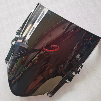 Para Honda CBR500R CBR 500R 2013-2014-2015 Parabrisas Viento Deflectore Parabrisas Negro transparente con Spoiler Accesorios