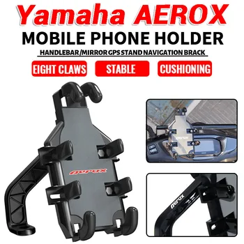 Para Yamaha AEROX155 AEROX 155 2015-2023 Accesorios de la Motocicleta del Manillar Teléfono Móvil Titular GPS Soporte