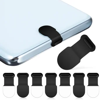 Polvo Enchufe de Tipo C los Enchufes USB Cubierta de Silicona Dustcaps Teléfonos Puertos Pequeños Anti Cubre