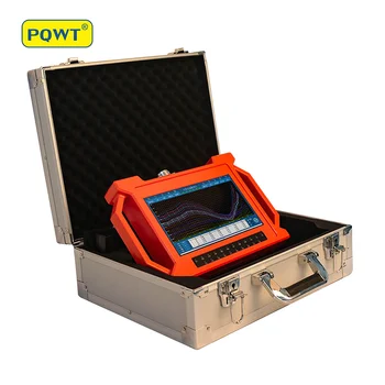 PQWT-GT500A 18 Canales de Agua de Pozo Buscador de prospección Geofísica Equipo de 500m de Agua Subterránea Detector de