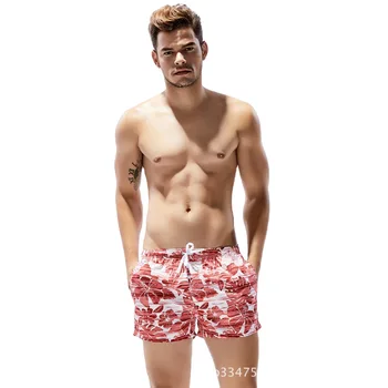 Seobean Deportivo Casual de los Hombres de trajes de baño de Verano Fina de la Moda de Impresión de Moda pantalones Cortos
