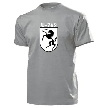 U763 U-Boot Unicornio Insignia de Einhorn Marina Emblema de la T-Shirt 100% Algodón O-Cuello de Verano de Manga Corta Casual Mens T-shirt Talla S-3XL