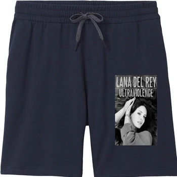 Ultraviolence, Lana Del Rey Regular de Puro algodón Blanco pantalones cortos para los hombres Para los Hombres pantalones cortos pantalones Cortos de los Hombres de la Venta Caliente