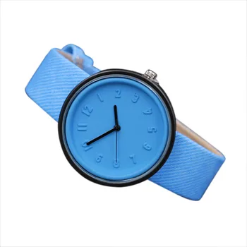 Unisex de la Moda Número de Relojes de Cuarzo Correa de Lona de Reloj de Pulsera de Moda Elegante Reloj de Mujer Reloj De las mujeres las Mujeres DEL reloj de Pulsera