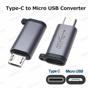USB Type-C Tipo de Adaptador C A Micro USB Hembra A Macho Convertidores Para Xiaomi Samsung Cargador Cable de Datos USB Adaptador de C